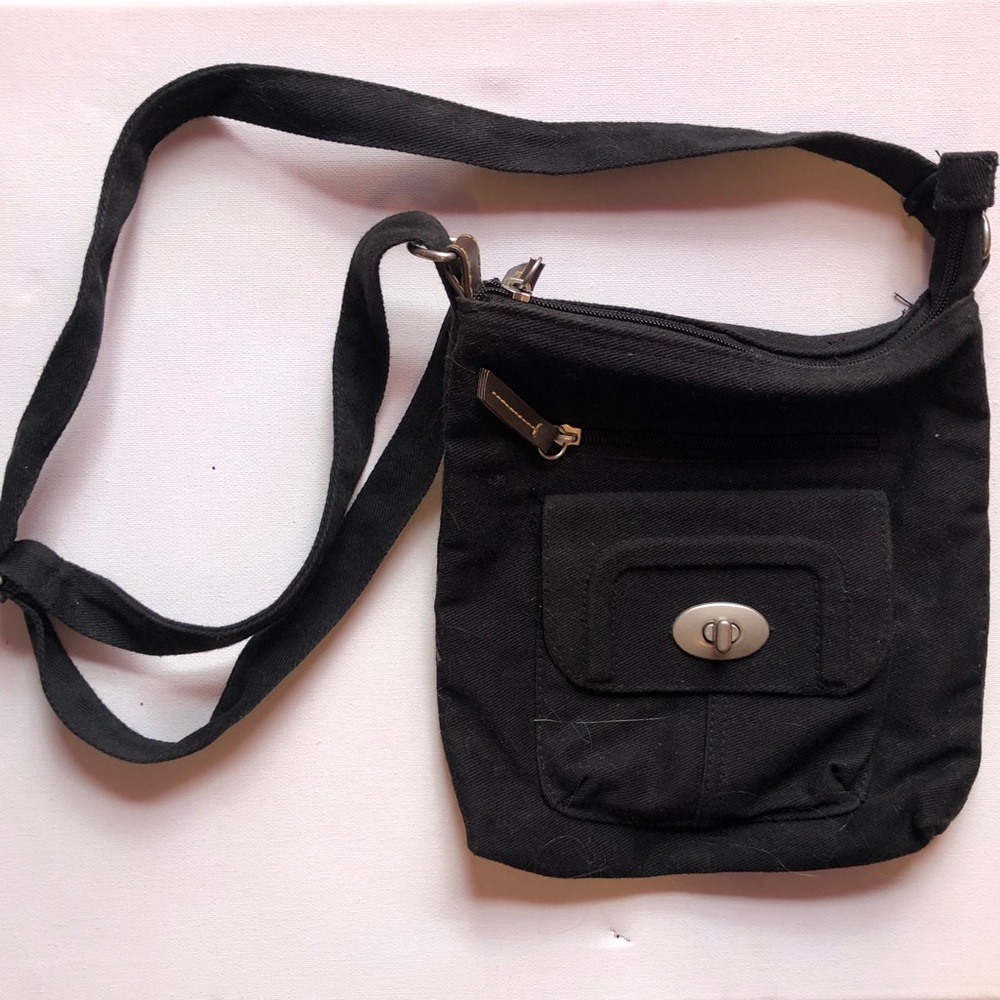 Black crossbody bag